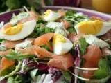 Rețetă Salata cu Somon Afumat