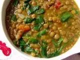 PALAK DAL sau linte cu spanac(lentils with spinach)