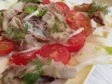 Rețetă Salata de fenicul si macrou afumat (fennel and smocked mackerel salad)