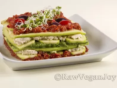 Rețetă Lasagna (raw vegan)