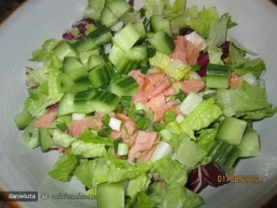 Salata verde cu creveti