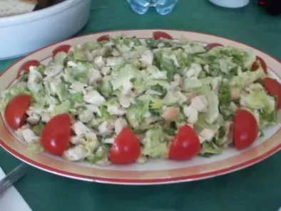 Salata simpla cu piept de pui