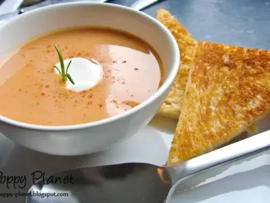 Supa catifelata de homar