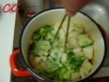 Etapa 7 - Snitel vienez din piept de pui cu piure de cartofi cu broccoli