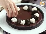 Etapa 5 - Tarta cu biscuiți Oreo și ciocolată fără coacere