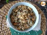 Etapa 8 - Salată de orez cu pui, dovlecel, semințe de pin și oțet balsamic