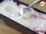 Etapa 12 - Înghețată cu iaurt și zmeură