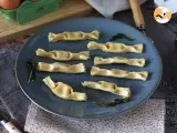 Etapa 13 - Paste Caramelle, ravioli în formă de bomboane, umplutute cu dovleac și ricotta