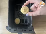 Etapa 3 - Babybels pane în friteuza cu aer