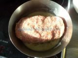 Etapa 3 - Paine de carne tocata ( varianta fara cuptor ) / Gehaktbrood
