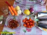 Etapa 1 - Macrou cu legume la cuptor (reteta video)