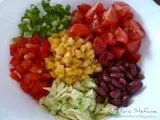 Etapa 1 - Salata de legume cu dressing de iaurt