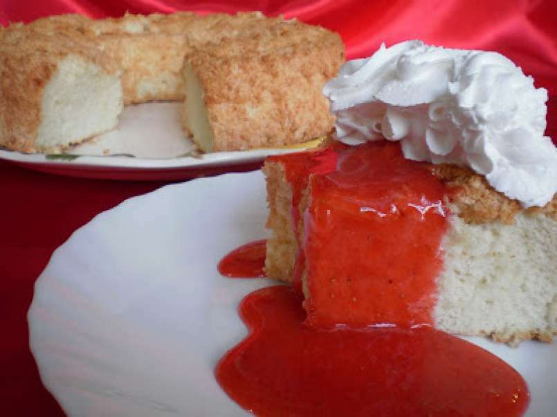 Angel Food Cake - Prajitura din albusuri