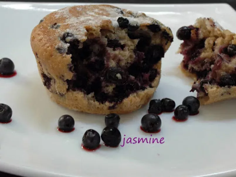 Blueberry Muffins - Briose cu afine - poza 2