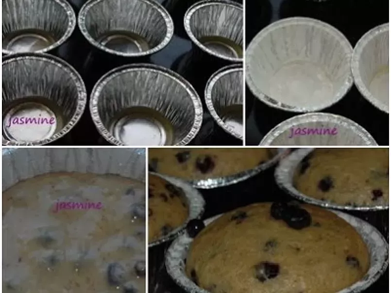 Blueberry Muffins - Briose cu afine - poza 4