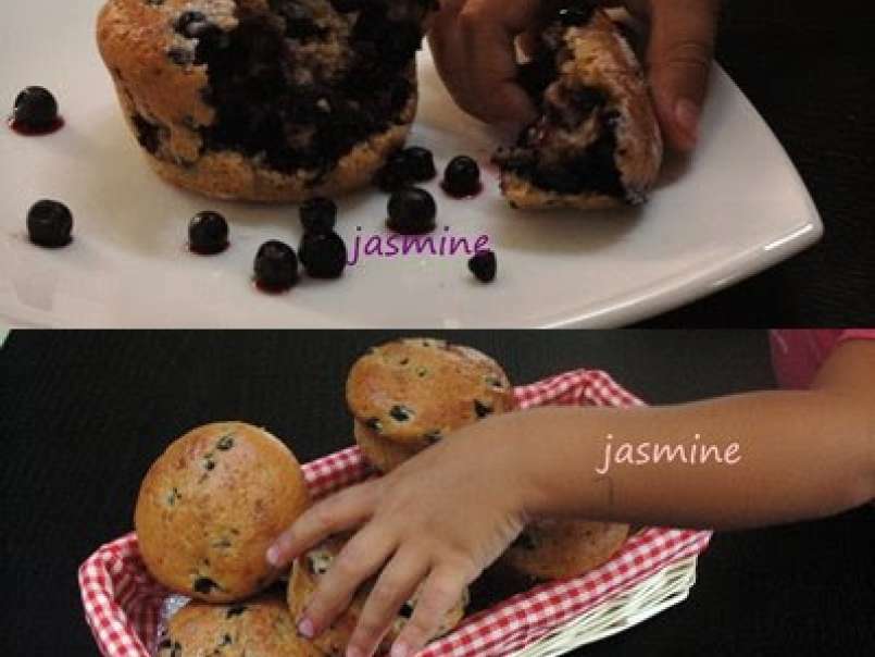 Blueberry Muffins - Briose cu afine - poza 6