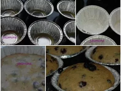 Blueberry Muffins - Briose cu afine - poza 4