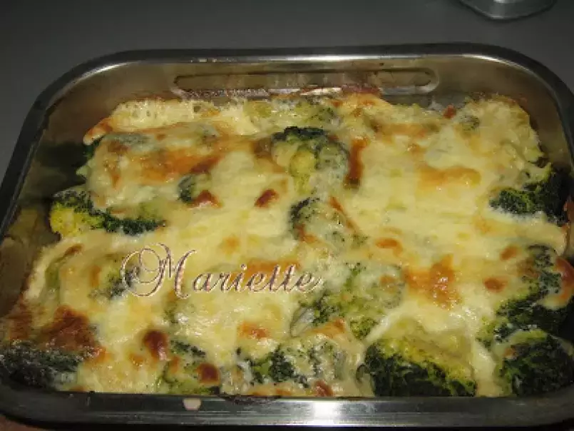 Broccoli gratin