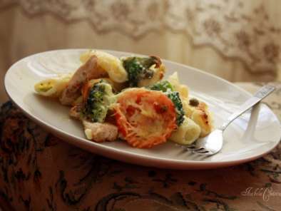 Broccoli, pui & paste, totul la cuptor - poza 3