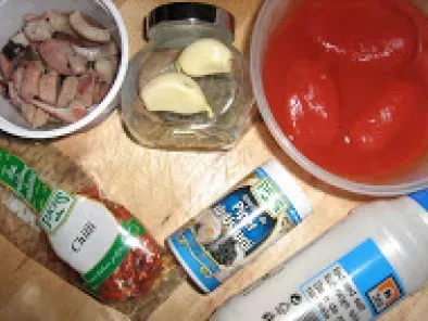 Calamar in sos picant de tomate - poza 2