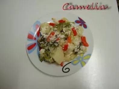 Cartofi cu broccoli si iaurt - poza 4