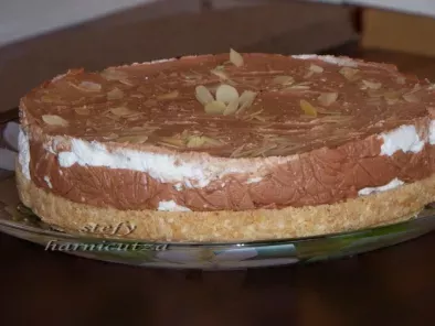 Cheesecake marmorat cu ciocolata - poza 2