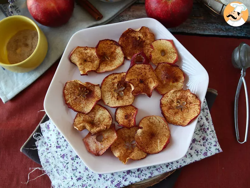 Chips-uri de mere cu scorțișoară la Air Fryer - poza 7