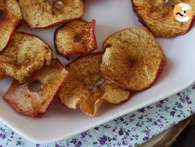 Chips-uri de mere cu scorțișoară la Air Fryer - poza 3