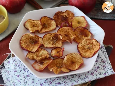 Chips-uri de mere cu scorțișoară la Air Fryer - poza 4