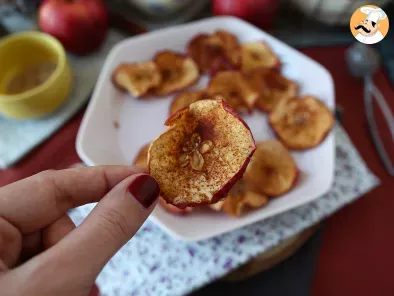 Chips-uri de mere cu scorțișoară la Air Fryer - poza 6