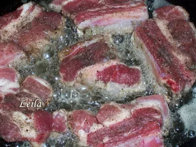 Costite de porc invelite in frunze de varza murata - Csurdongolos - poza 4