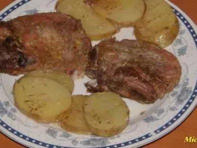 Cotlet de porc cu mustar de Dijon