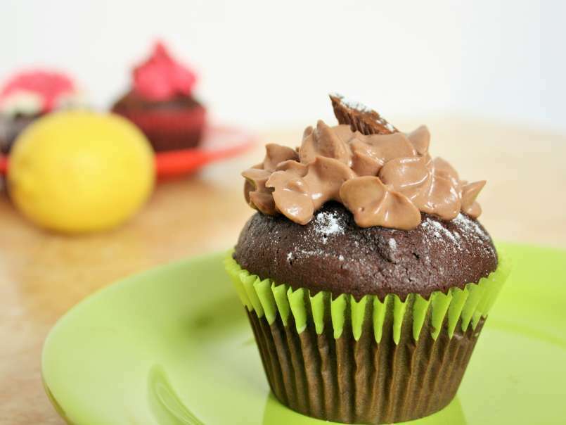 Cupcakes cu Ciocolata si Glazura - poza 2