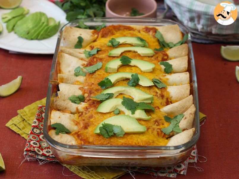Enchilada vegetariană