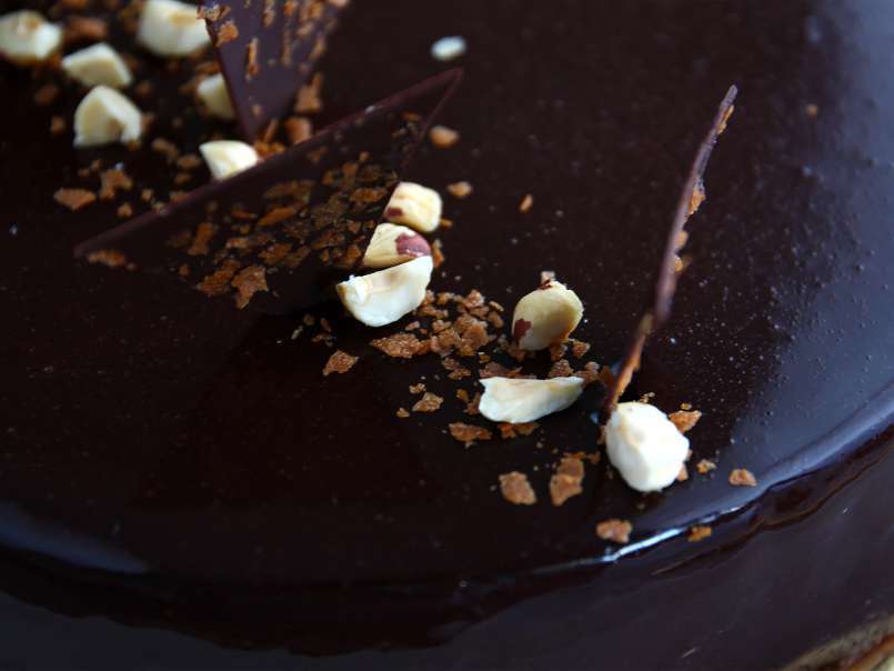 Glazură de ciocolată tip oglindă, explicată pas cu pas - poza 4