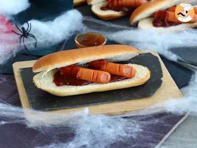 Hot dog de Halloween