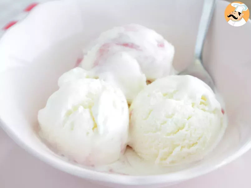 Înghețată cu iaurt și zmeură - poza 4