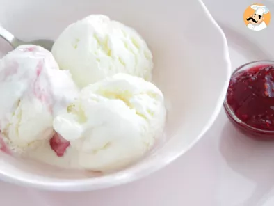 Înghețată cu iaurt și zmeură - poza 2