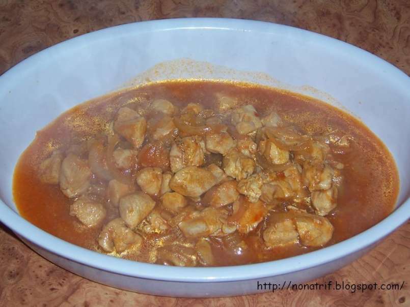 Korma curry de pui (reteta indiana)