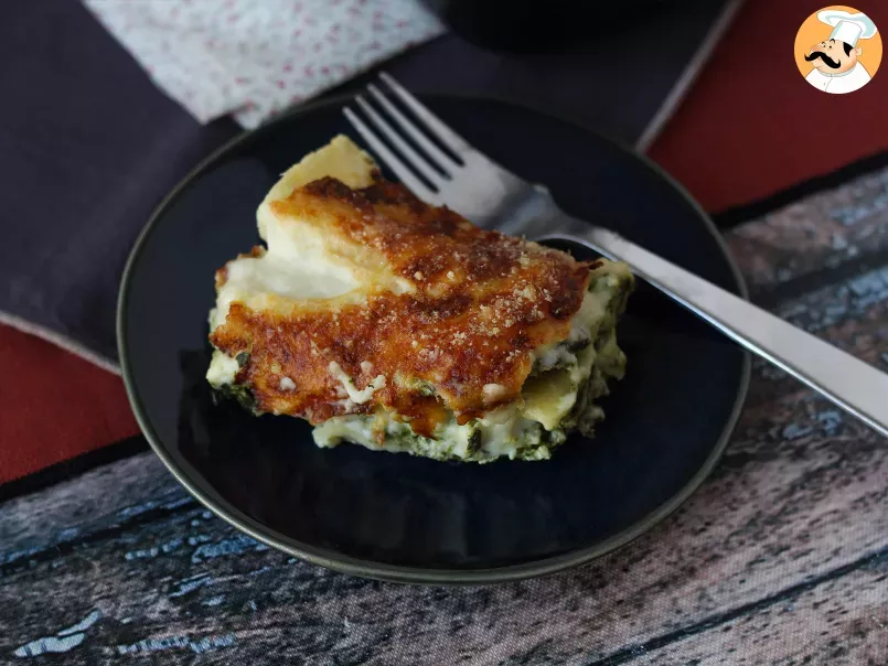 Lasagna cu ricotta și spanac - poza 4