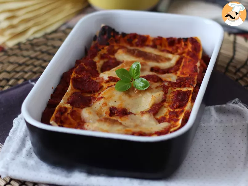 Lasagna vegetariană