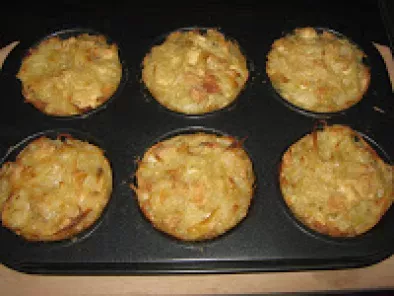 Muffins (briose) sarate cu paste - poza 3
