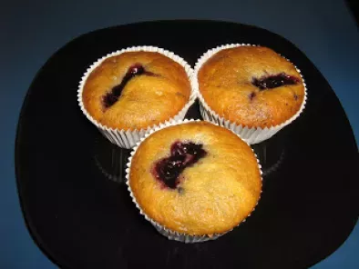 Muffins cu dulceata de afine - poza 8