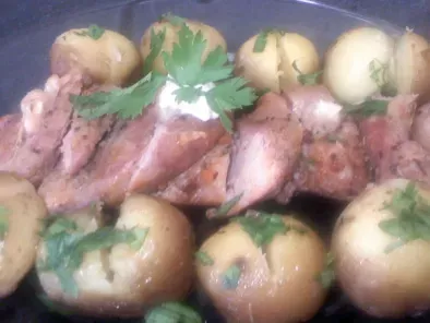 Muschi de porc cu cartofi la cuptor - poza 2