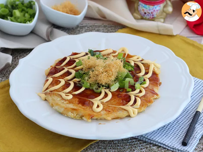 Okonomiyaki - omleta japoneza