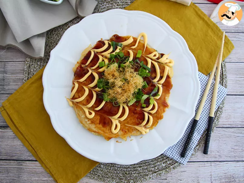 Okonomiyaki - omleta japoneza - poza 3