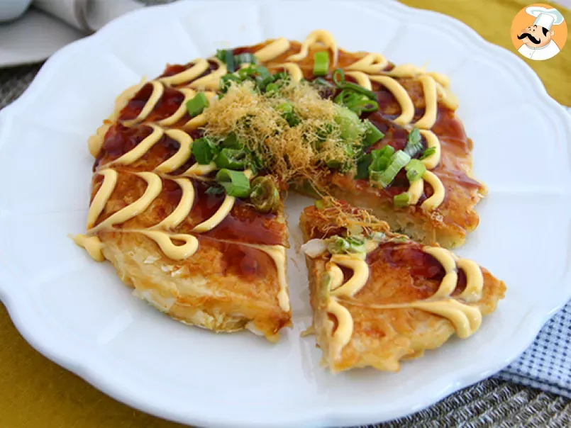 Okonomiyaki - omleta japoneza - poza 4