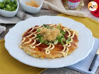 Okonomiyaki - omleta japoneza
