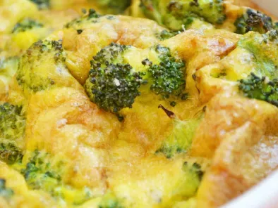 Omleta cu broccoli la cuptor