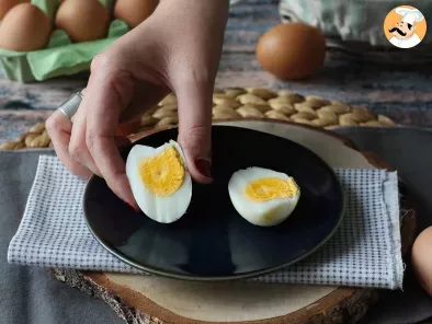 Ouă fierte tari la Air fryer - poza 3